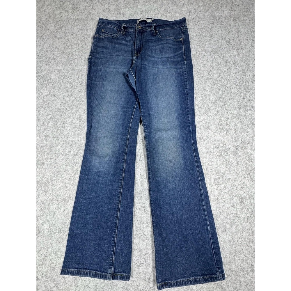 Levis 515 Bootcut Jeans Womens 10 Blue Medium Wash Mid Rise Stretch Denim